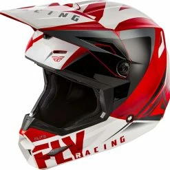 FLY RACING 2019 Elite Vigilant Helmet-Red/Back PROTECTIVE GEAR