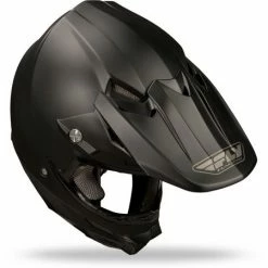 Fly Racing F2 Carbon Solid Helmet-Matte Black PROTECTIVE GEAR