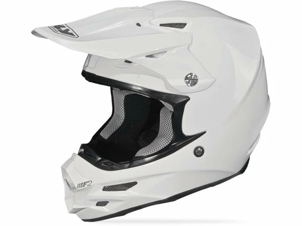 Fly Racing F2 Carbon Solid Helmet-White PROTECTIVE GEAR 1 Fly Racing F2 Carbon Solid Helmet-White PROTECTIVE GEAR