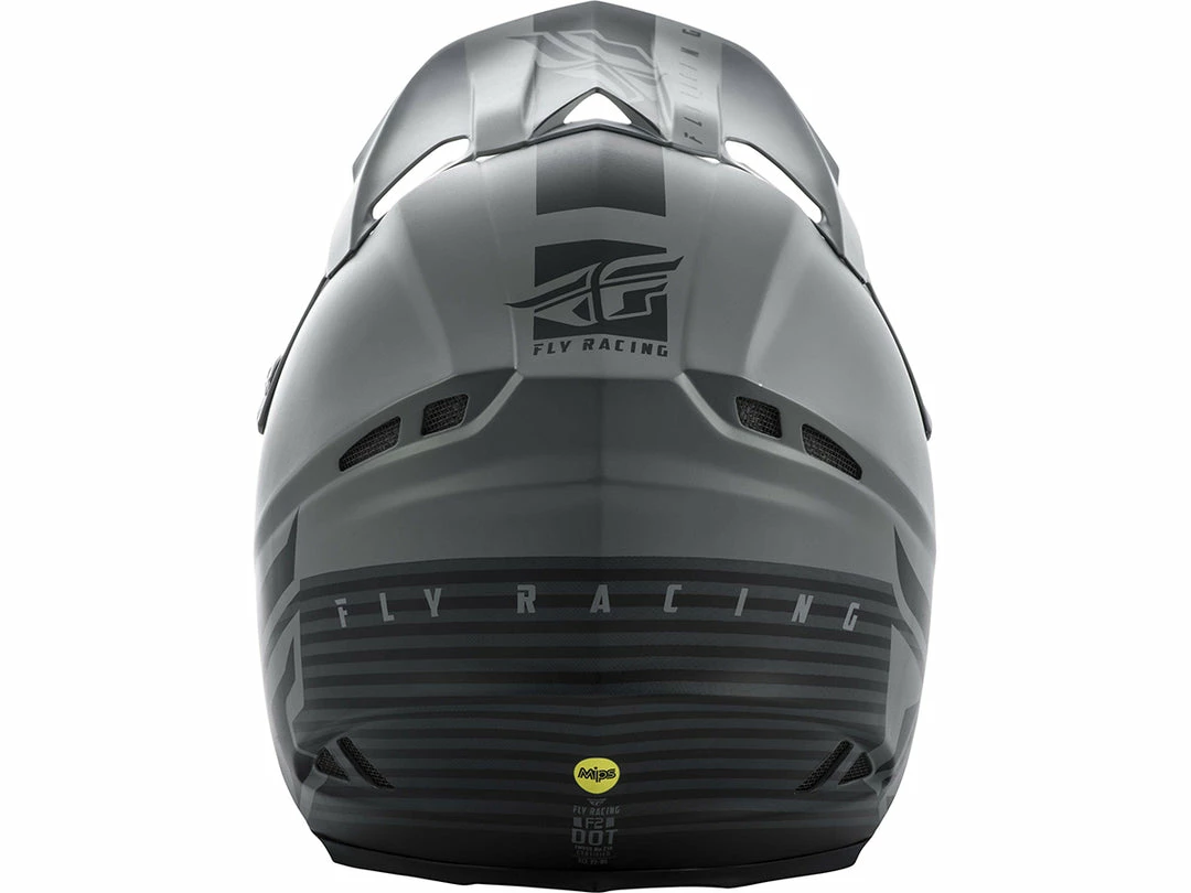 FLY RACING F2 Carbon MIPS Shield Helmet-Black/Grey PROTECTIVE GEAR 4 FLY RACING F2 Carbon MIPS Shield Helmet-Black/Grey PROTECTIVE GEAR