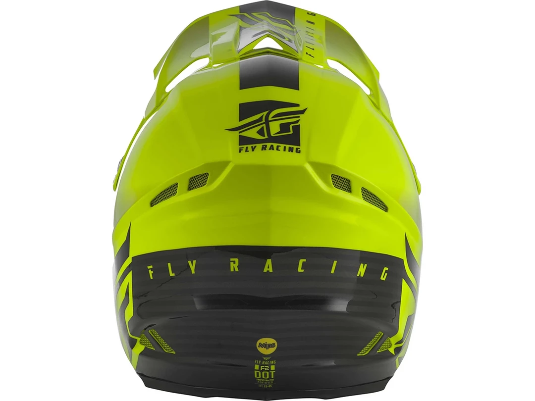 FLY RACING 2019 F2 Carbon MIPS Shield Helmet-Hi-Vis/Black PROTECTIVE GEAR 7 FLY RACING 2019 F2 Carbon MIPS Shield Helmet-Hi-Vis/Black PROTECTIVE GEAR