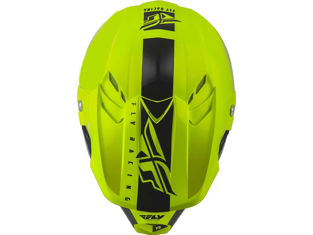 FLY RACING 2019 F2 Carbon MIPS Shield Helmet-Hi-Vis/Black PROTECTIVE GEAR 8 FLY RACING 2019 F2 Carbon MIPS Shield Helmet-Hi-Vis/Black PROTECTIVE GEAR
