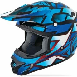 Fly Racing 2014 Kinetic Block Helmet-Blue/Black