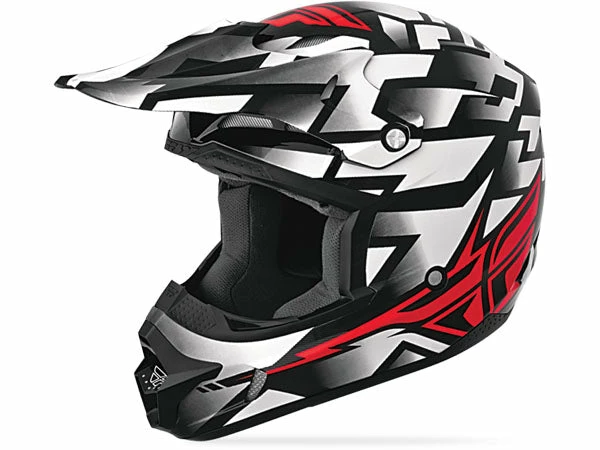 Fly Racing 2014 Kinetic Block Helmet-White/Red PROTECTIVE GEAR 1 Fly Racing 2014 Kinetic Block Helmet-White/Red PROTECTIVE GEAR