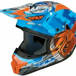 Fly Racing 2013/2014 Kinetic Fly-Bot Helmet-Blue/Orange