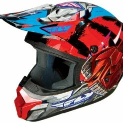 PROTECTIVE GEAR Fly Racing 2013/2014 Kinetic Fly-Bot Helmet-Red/Black