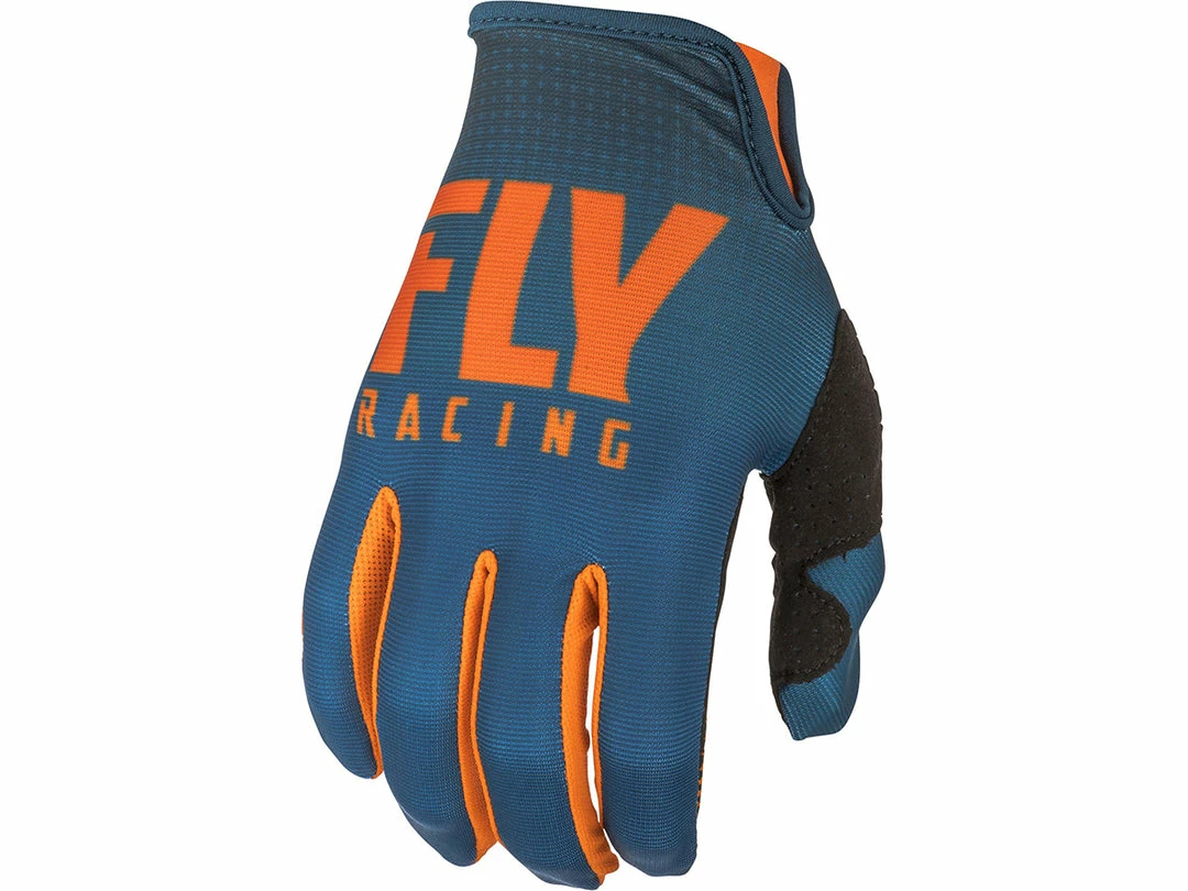 FLY RACING 2019 Lite Gloves-Orange/Navy 1 FLY RACING 2019 Lite Gloves-Orange/Navy