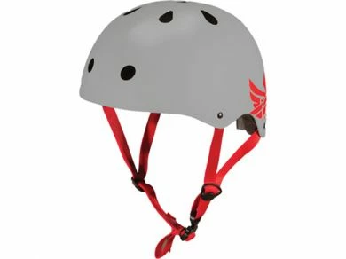 Fly Racing Dirt/Park Helmet-Matte Gray/Red PROTECTIVE GEAR 1 Fly Racing Dirt/Park Helmet-Matte Gray/Red PROTECTIVE GEAR