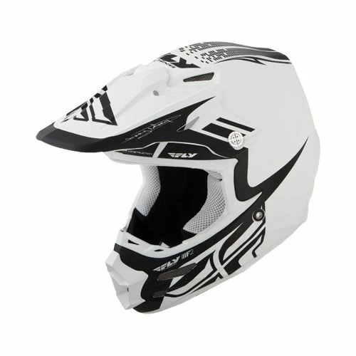 PROTECTIVE GEAR Fly Racing F2 Carbon Dubstep Helmet, X-Small, Matte White/black 1 PROTECTIVE GEAR Fly Racing F2 Carbon Dubstep Helmet, X-Small, Matte White/black