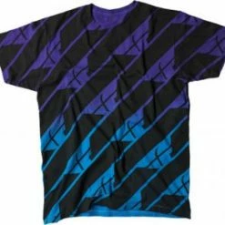 APPAREL Fly Racing Spring T-Shirt-Black/Purple