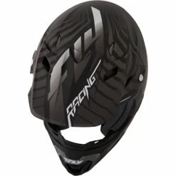 Fly Racing 2013/2014 Three.4 Helmet-Flat Black/Charcoal