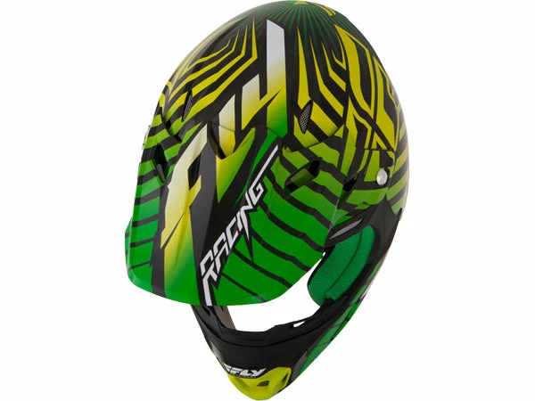 Fly Racing 2013/2014 Three.4 Helmet-Green/Lime 2 Fly Racing 2013/2014 Three.4 Helmet-Green/Lime
