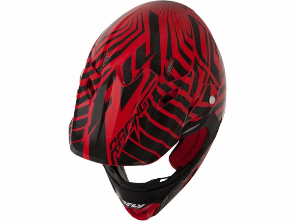 Fly Racing 2013/2014 Three.4 Helmet-Red/Black PROTECTIVE GEAR 2 Fly Racing 2013/2014 Three.4 Helmet-Red/Black PROTECTIVE GEAR