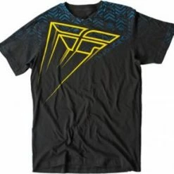 Fly Racing Toxicitee T-Shirt-Black/Blue/Lime