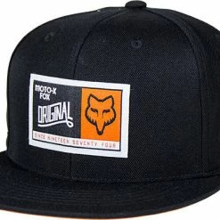APPAREL Fox Eternal Snapback Hat-Black
