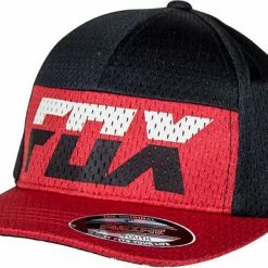 Fox Rize Flexfit Hat-Youth-Red APPAREL