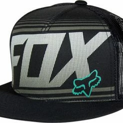 Fox Watched Snapback Hat-Black APPAREL