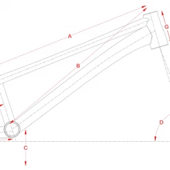 Stay Strong For Life V3 BMX Race Frame-Red 24 Stay Strong For Life V3 BMX Race Frame-Red