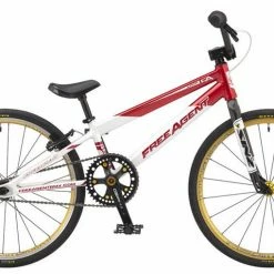 Free Agent Team Junior BMX Race Bike-Red/White