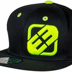 APPAREL Freegun Boy's Hat-Black W/Yellow Logo