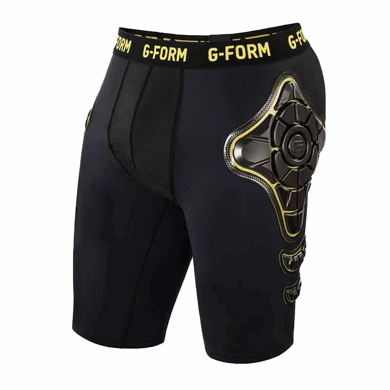 G-FORM Pro-X Compression Shorts-Black/Yellow 1 G-FORM Pro-X Compression Shorts-Black/Yellow