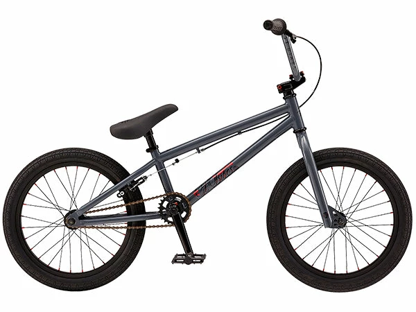 GT Performer BMX Bike 18"-Gloss Gray LITTLE BIKES 1 GT Performer BMX Bike 18"-Gloss Gray LITTLE BIKES