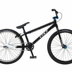 GT Pro Series BMX Bike-Pro 24"-Black/White RACE BIKES