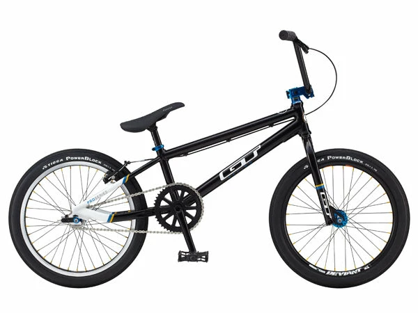 GT Pro Series BMX Bike-Pro-Black/White 1 GT Pro Series BMX Bike-Pro-Black/White