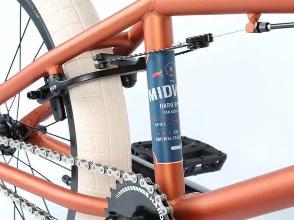 Haro Midway 20.5"TT Bike-Matte Copper FREESTYLE BIKES 4 Haro Midway 20.5"TT Bike-Matte Copper FREESTYLE BIKES