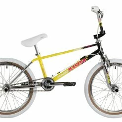 FREESTYLE BIKES Haro Lineage Team Master BMX Bike-Black/Yellow