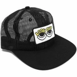 Hats Cult Look Out Mesh Hat-Black
