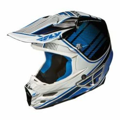 PROTECTIVE GEAR Fly Racing 2012 F2 Trey Canard Carbon Helmet-Blue/White