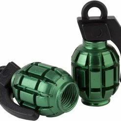 Black Ops Grenade BMX Valve Caps