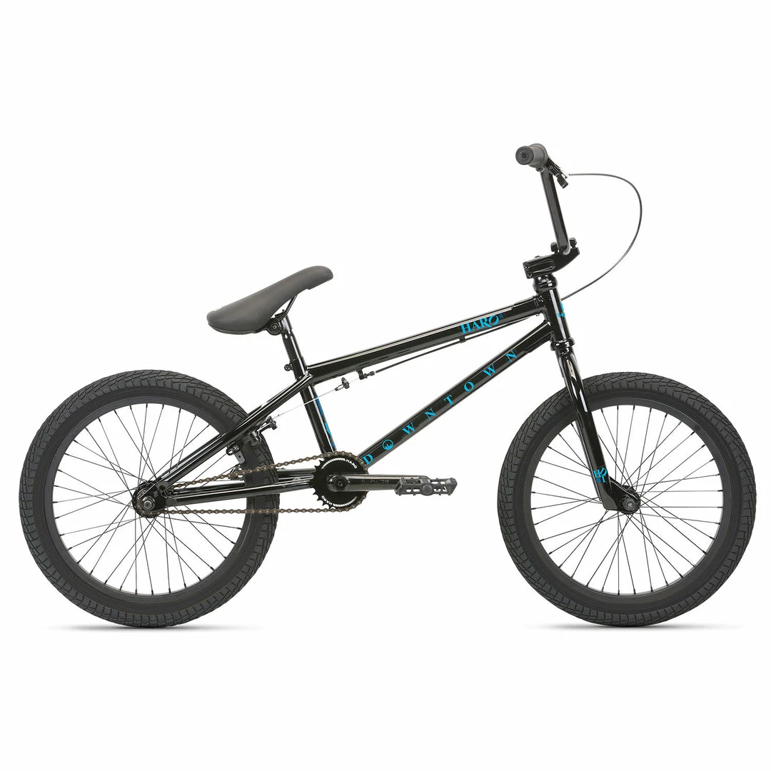 FREESTYLE BIKES Haro Downtown 18" BMX Freestyle Bike-Black 1 FREESTYLE BIKES Haro Downtown 18" BMX Freestyle Bike-Black