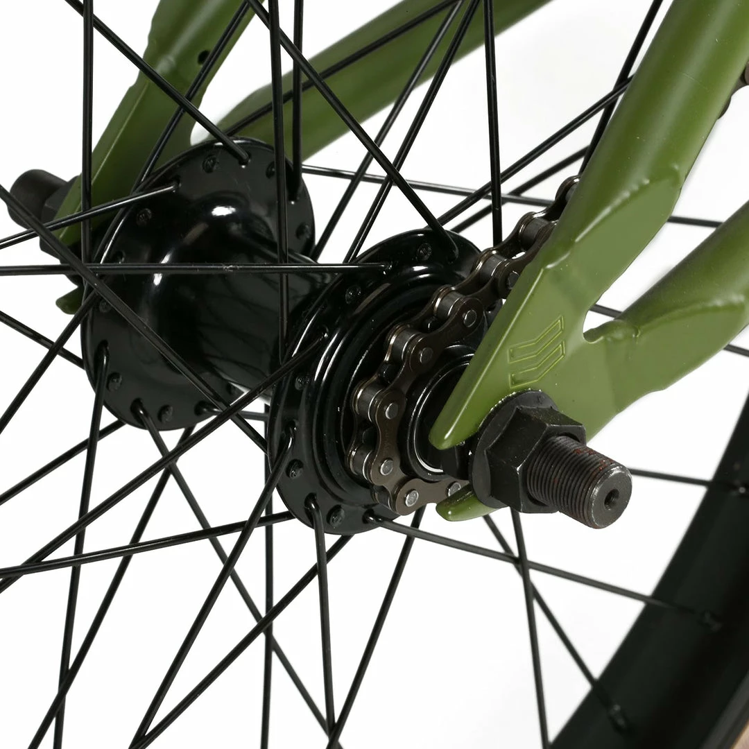 Haro Downtown 20.5"TT BMX Freestyle Bike-Matte Army Green BIKES 5 Haro Downtown 20.5"TT BMX Freestyle Bike-Matte Army Green BIKES