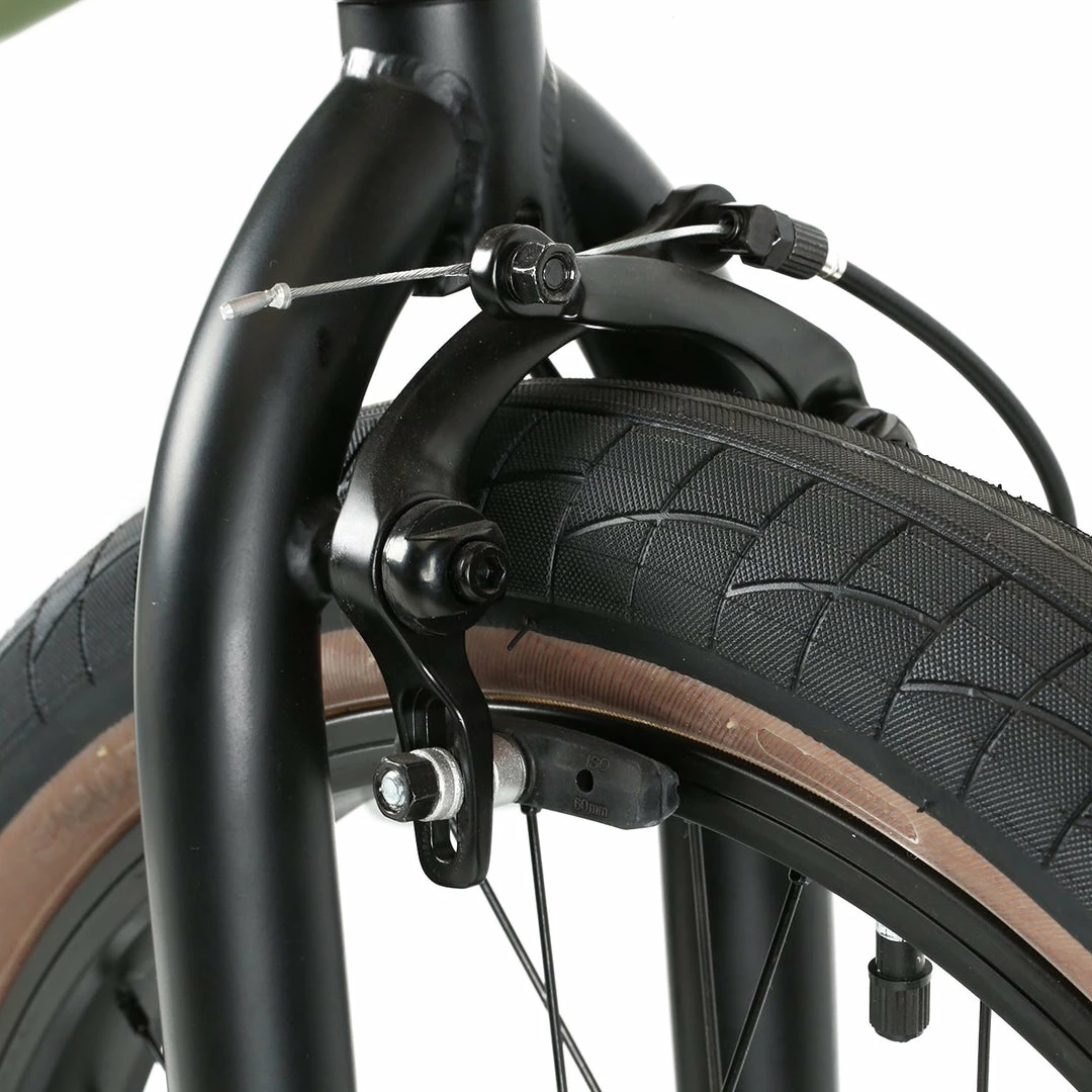 Haro Downtown DLX 20.5"TT BMX Freestyle Bike-Matte Army Green FREESTYLE BIKES 4 Haro Downtown DLX 20.5"TT BMX Freestyle Bike-Matte Army Green FREESTYLE BIKES