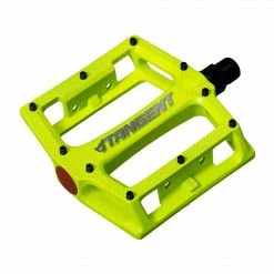 Tangent Platform Pedals-Fluorescent Green