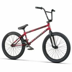 We The People 2023 Audio 22" BMX Freestyle Bike-Matte Aqua Red