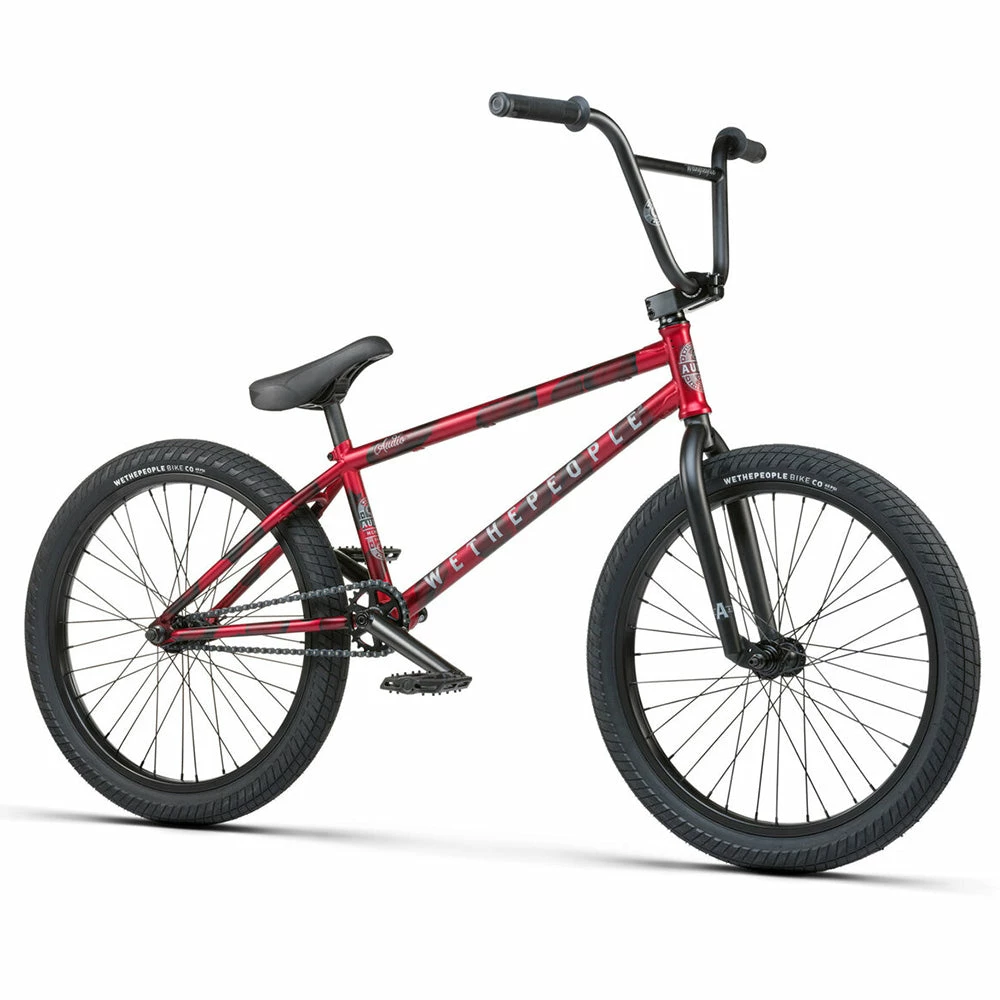 We The People 2023 Audio 22" BMX Freestyle Bike-Matte Aqua Red 2 We The People 2023 Audio 22" BMX Freestyle Bike-Matte Aqua Red
