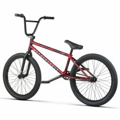 We The People 2023 Audio 22" BMX Freestyle Bike-Matte Aqua Red 12 We The People 2023 Audio 22