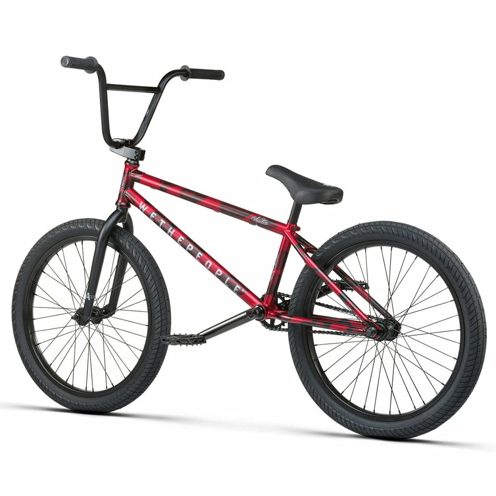 We The People 2023 Audio 22" BMX Freestyle Bike-Matte Aqua Red 3 We The People 2023 Audio 22" BMX Freestyle Bike-Matte Aqua Red