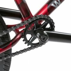 We The People 2023 Audio 22" BMX Freestyle Bike-Matte Aqua Red 15 We The People 2023 Audio 22