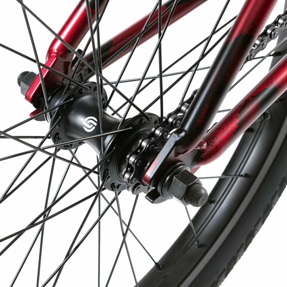 We The People 2023 Audio 22" BMX Freestyle Bike-Matte Aqua Red 8 We The People 2023 Audio 22" BMX Freestyle Bike-Matte Aqua Red