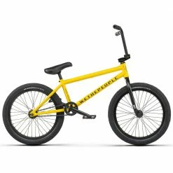 We The People 2023 Justice 20.75"TT BMX Freestyle Bike-Matte Taxi Yellow BIKES