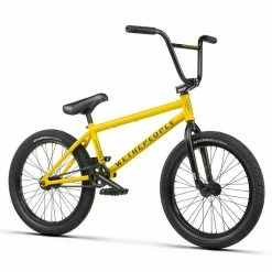 We The People 2023 Justice 20.75"TT BMX Freestyle Bike-Matte Taxi Yellow BIKES
