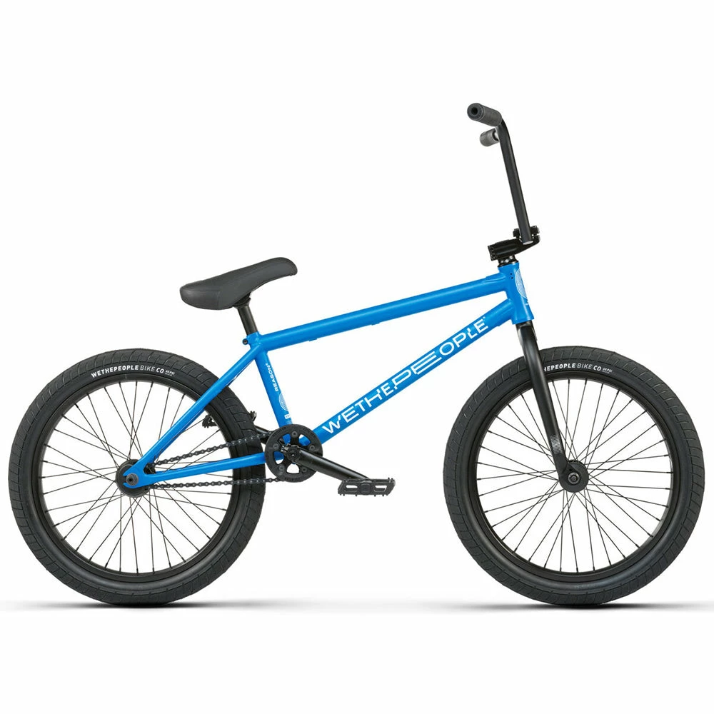 FREESTYLE BIKES We The People 2023 Reason 20.75"TT BMX Freestyle Bike-Matte Blue 1 FREESTYLE BIKES We The People 2023 Reason 20.75"TT BMX Freestyle Bike-Matte Blue