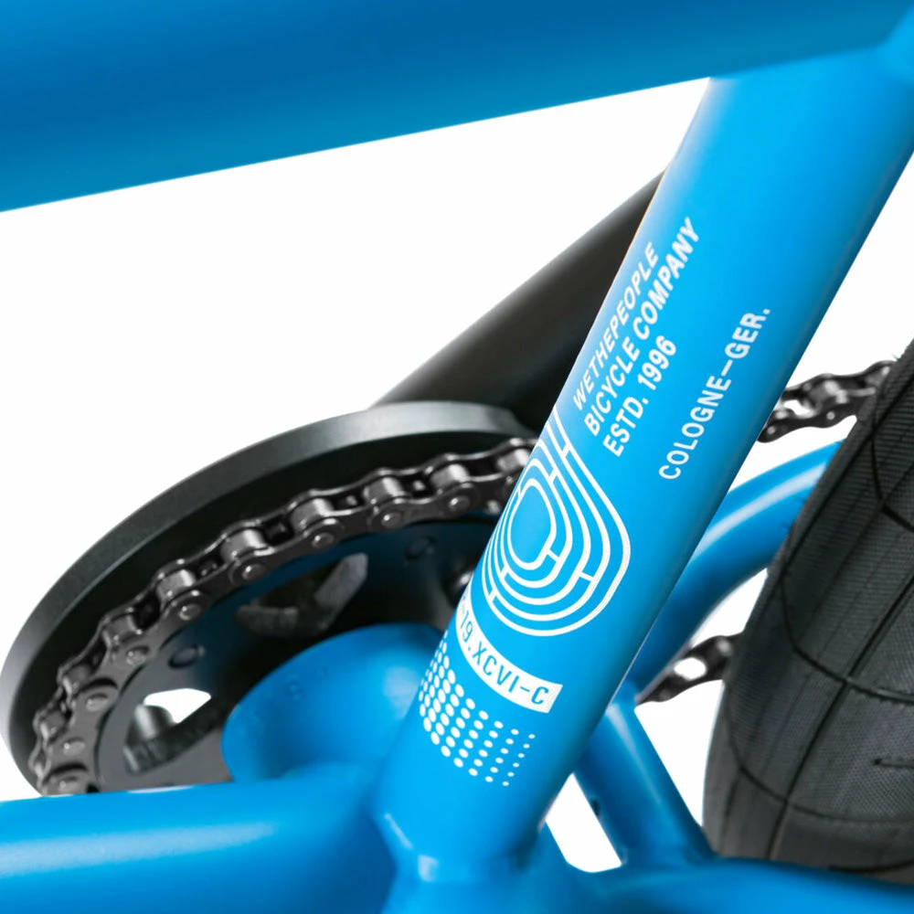 FREESTYLE BIKES We The People 2023 Reason 20.75"TT BMX Freestyle Bike-Matte Blue 11 FREESTYLE BIKES We The People 2023 Reason 20.75"TT BMX Freestyle Bike-Matte Blue