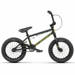 We The People 2023 Riot 14" BMX Freestyle Bike-Matte Black