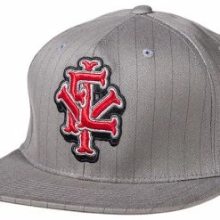 Fly Racing Baseball Hat-Gray/Red APPAREL
