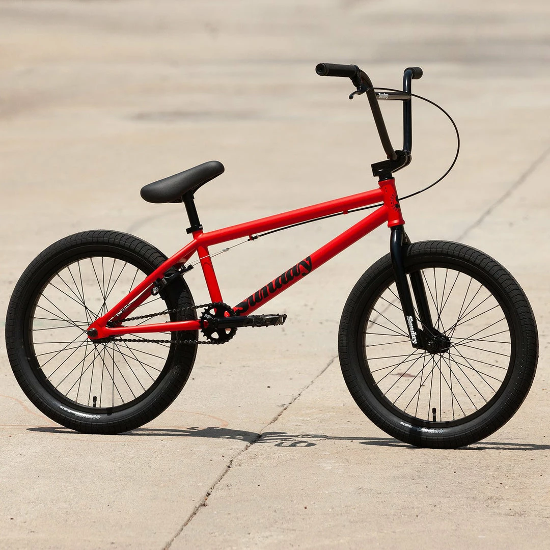 Sunday Primer 20.75"TT BMX Freestyle Bike-Matte Fire Engine Red BIKES 2 Sunday Primer 20.75"TT BMX Freestyle Bike-Matte Fire Engine Red BIKES